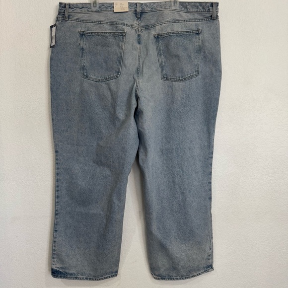 Universal Thread Light Blue Denim Jeans Women Size 26R Baggy 90s Distressed NWT - Picture 2 of 9